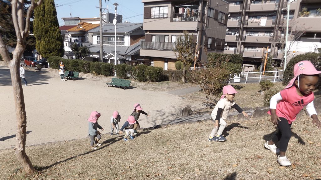 坂道ダッシュ！