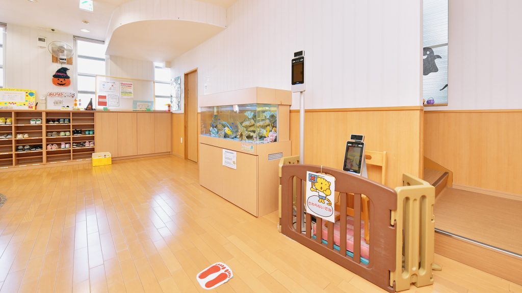 おさかなさんがお出迎え！